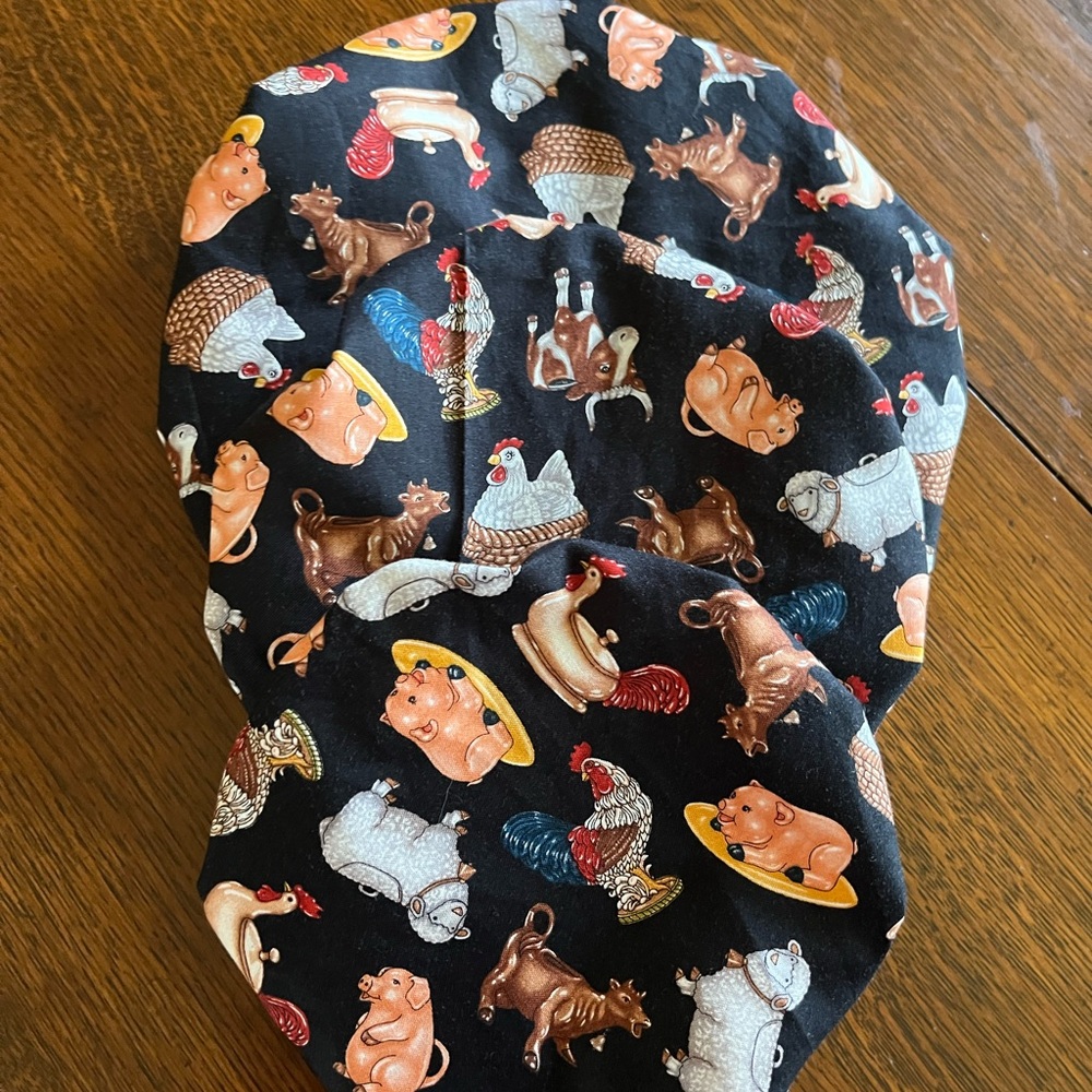Charming Farm Animal Handmade Bowl Covers